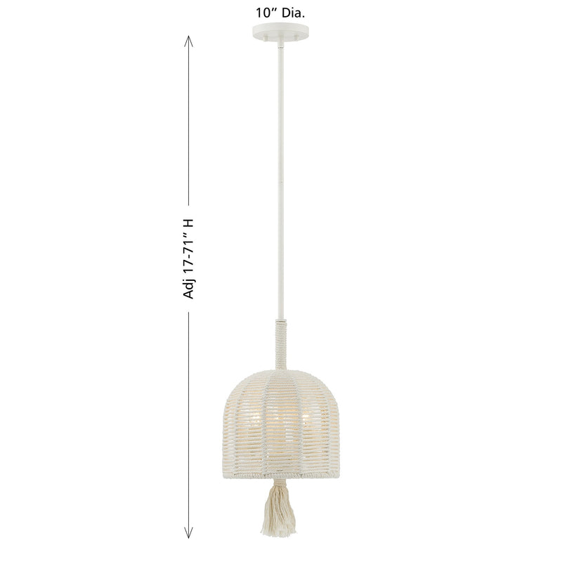 Savoy House 7-3400-3-341 Three Light Pendant, Cotton (6)