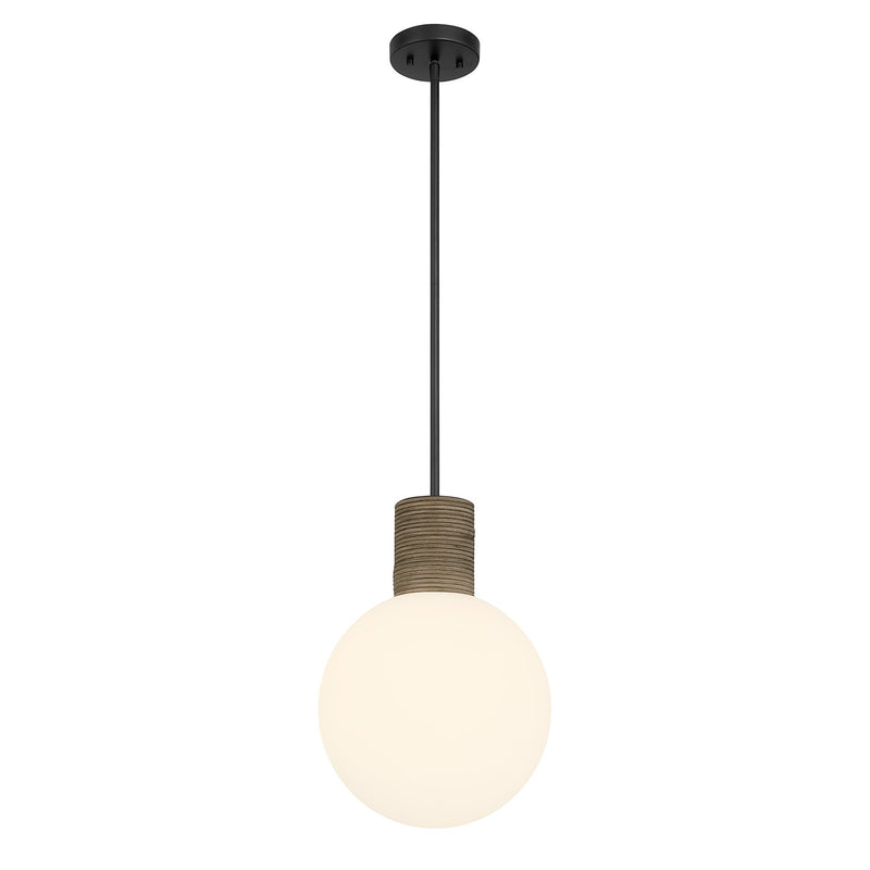 Savoy House 7-4082-1-89 One Light Pendant, Matte Black (3)