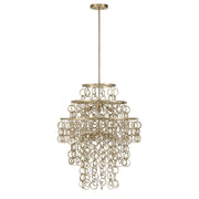 Savoy House 7-4902-9-127 Nine Light Pendant, Noble Brass (2)