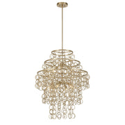 Savoy House 7-4902-9-127 Nine Light Pendant, Noble Brass (3)