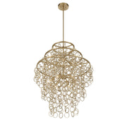 Savoy House 7-4902-9-127 Nine Light Pendant, Noble Brass (4)