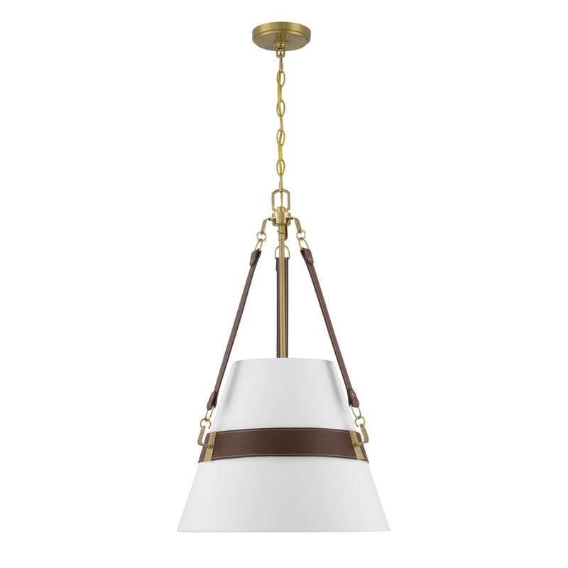 Savoy House 7-5627-3-322 Three Light Pendant, Warm Brass (2)