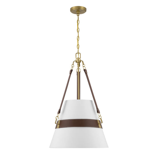 Savoy House 7-5627-3-322 Three Light Pendant, Warm Brass (2)