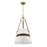 Savoy House 7-5627-3-322 Three Light Pendant, Warm Brass (3)