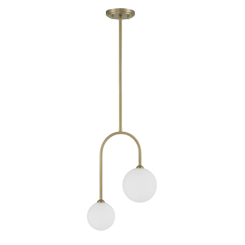 Savoy House 7-5981-2-127 Two Light Pendant, Noble Brass (2)