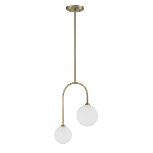 Savoy House 7-5981-2-127 Two Light Pendant, Noble Brass (2)
