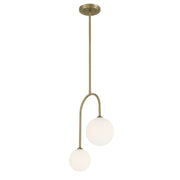 Savoy House 7-5981-2-127 Two Light Pendant, Noble Brass (5)