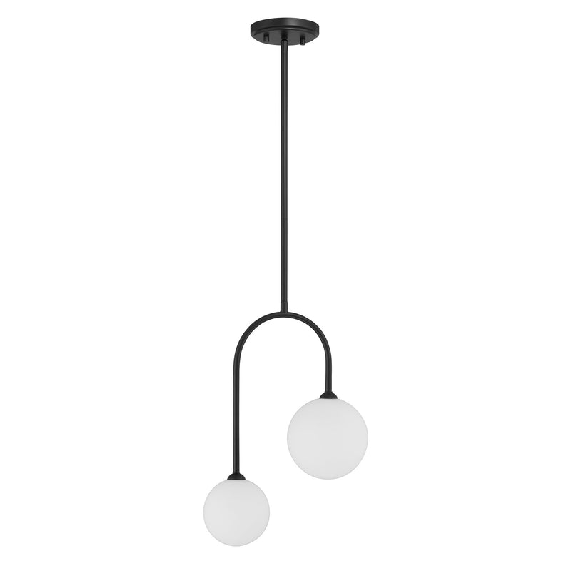 Savoy House 7-5981-2-89 Two Light Pendant, Matte Black (2)