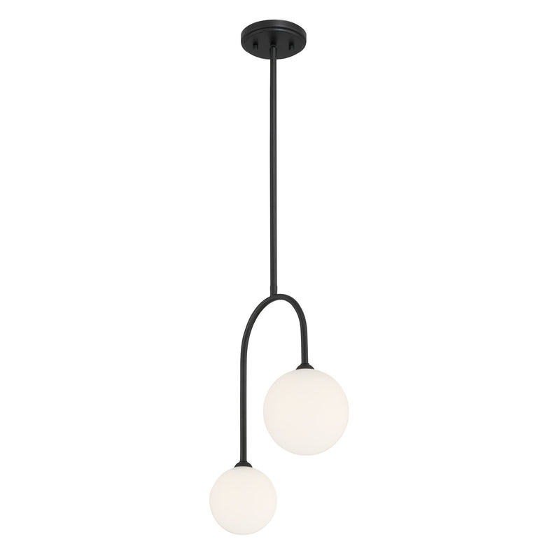 Savoy House 7-5981-2-89 Two Light Pendant, Matte Black (5)
