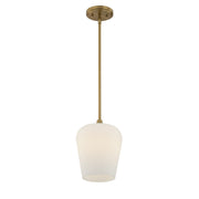 Savoy House 7-6036-1-322 One Light Pendant, Warm Brass (3)