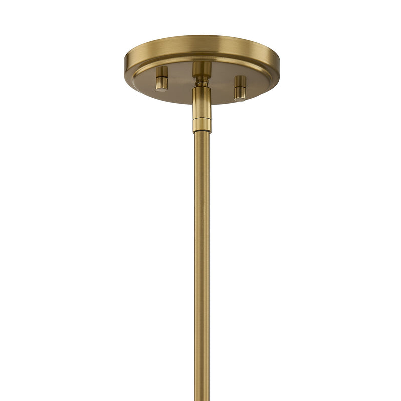Savoy House 7-6036-1-322 One Light Pendant, Warm Brass (5)