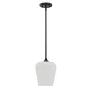 Savoy House 7-6036-1-BK One Light Pendant, Matte Black (2)