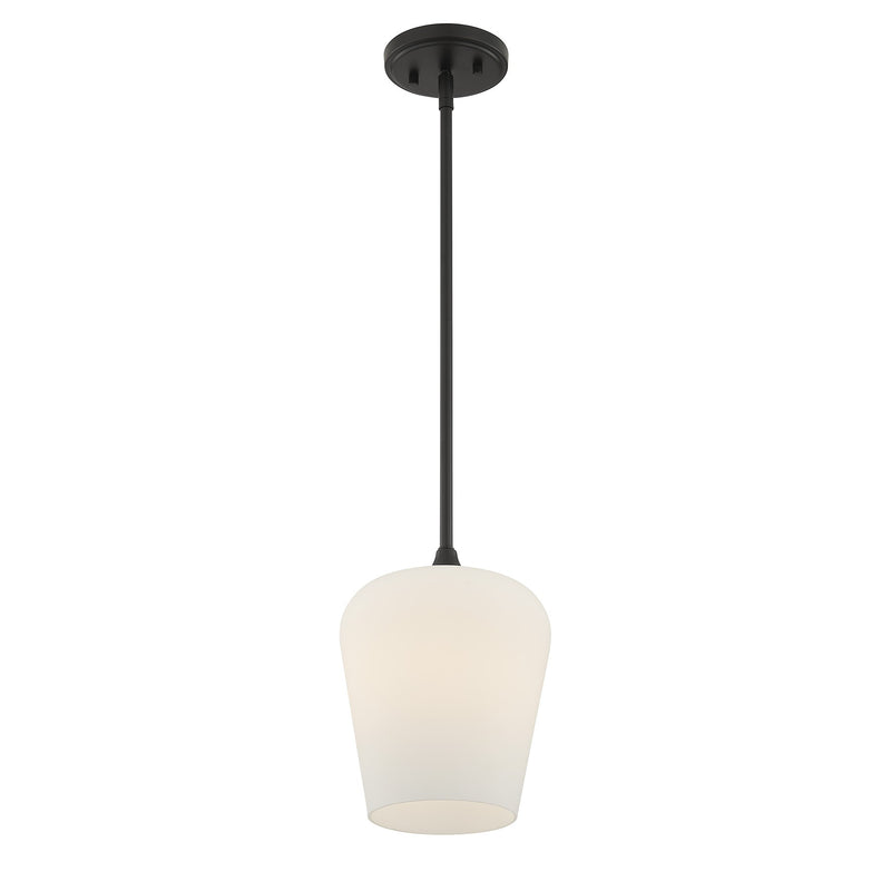 Savoy House 7-6036-1-BK One Light Pendant, Matte Black (3)