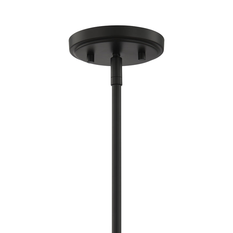 Savoy House 7-6036-1-BK One Light Pendant, Matte Black (5)
