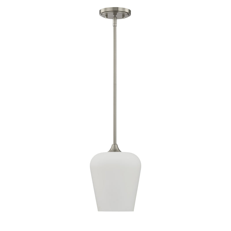 Savoy House 7-6036-1-SN One Light Pendant, Satin Nickel (2)