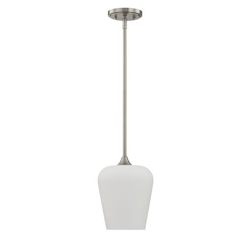 Savoy House 7-6036-1-SN One Light Pendant, Satin Nickel (2)