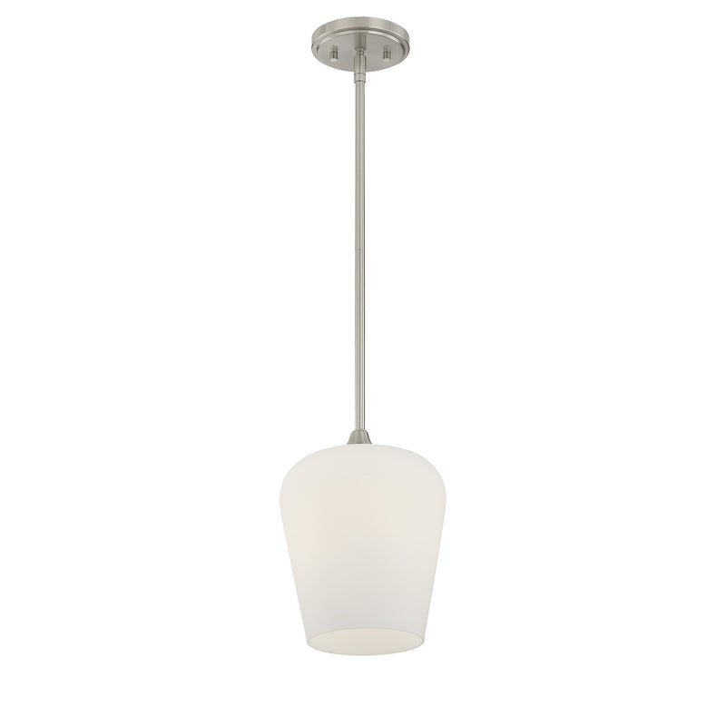 Savoy House 7-6036-1-SN One Light Pendant, Satin Nickel (3)