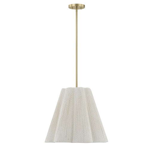 Savoy House 7-6083-4-127 Four Light Pendant, Noble Brass (2)