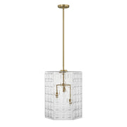 Savoy House 7-6209-3-322 Three Light Pendant, Warm Brass (2)