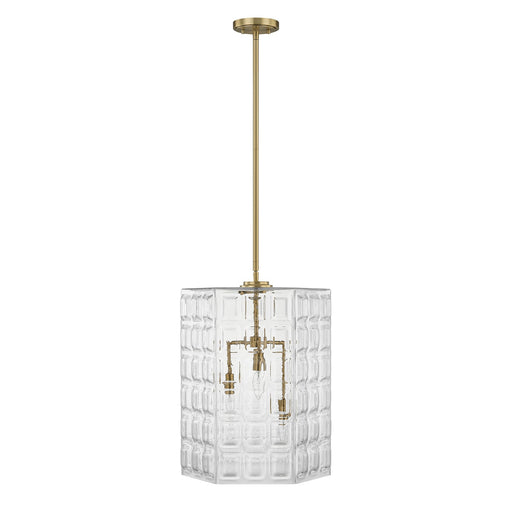 Savoy House 7-6209-3-322 Three Light Pendant, Warm Brass (2)