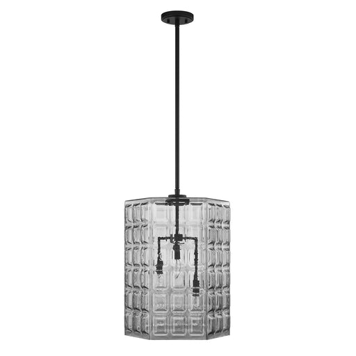 Savoy House 7-6209-3-89 Three Light Pendant, Matte Black (2)