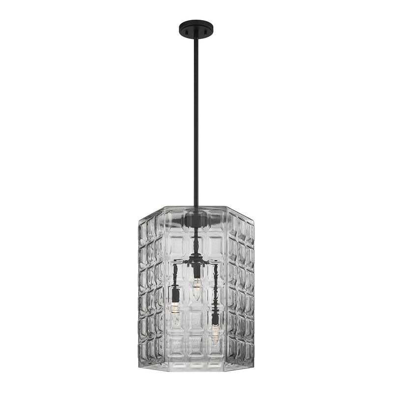 Savoy House 7-6209-3-89 Three Light Pendant, Matte Black (3)