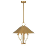 Savoy House 7-6308-4-322 Four Light Pendant, Warm Brass (3)