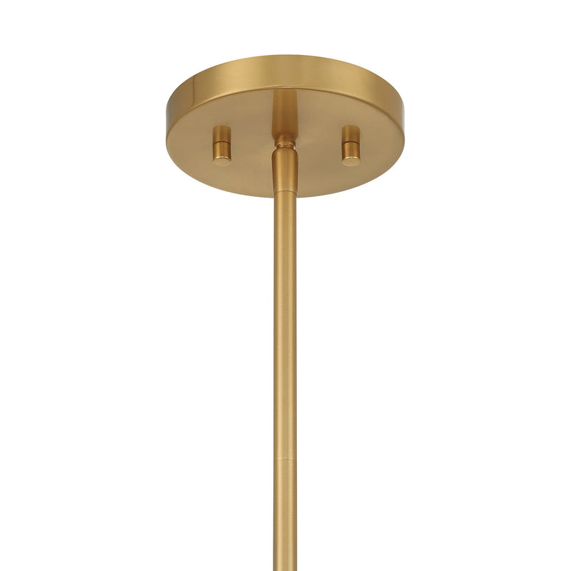 Savoy House 7-6308-4-322 Four Light Pendant, Warm Brass (6)