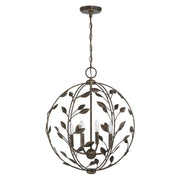 Savoy House 7-6704-4-334 Four Light Pendant, Enchanted Bronze (2)