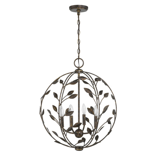 Savoy House 7-6704-4-334 Four Light Pendant, Enchanted Bronze (2)