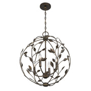 Savoy House 7-6704-4-334 Four Light Pendant, Enchanted Bronze (3)