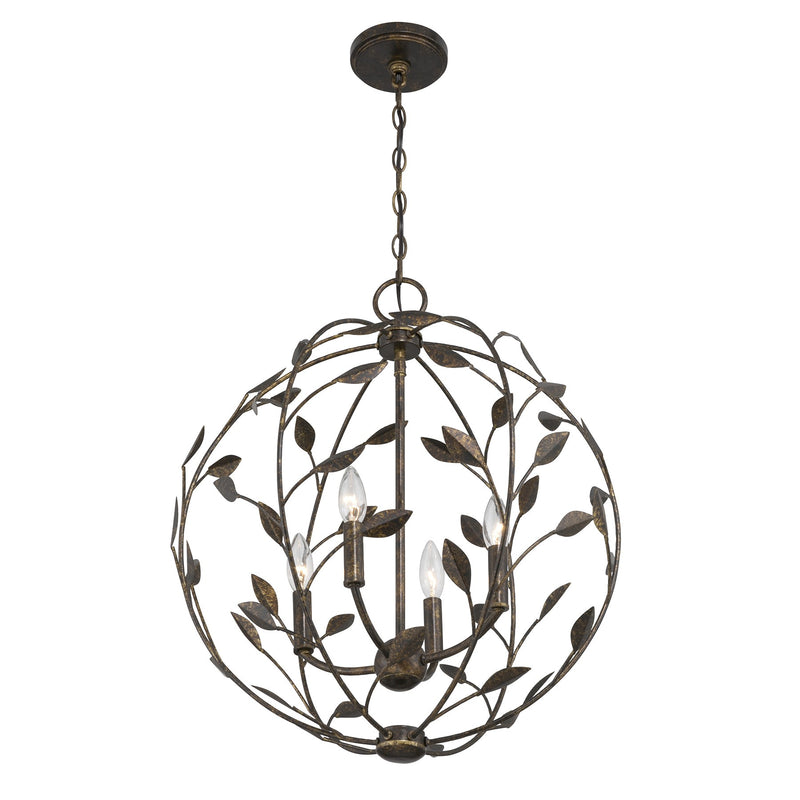 Savoy House 7-6704-4-334 Four Light Pendant, Enchanted Bronze (3)