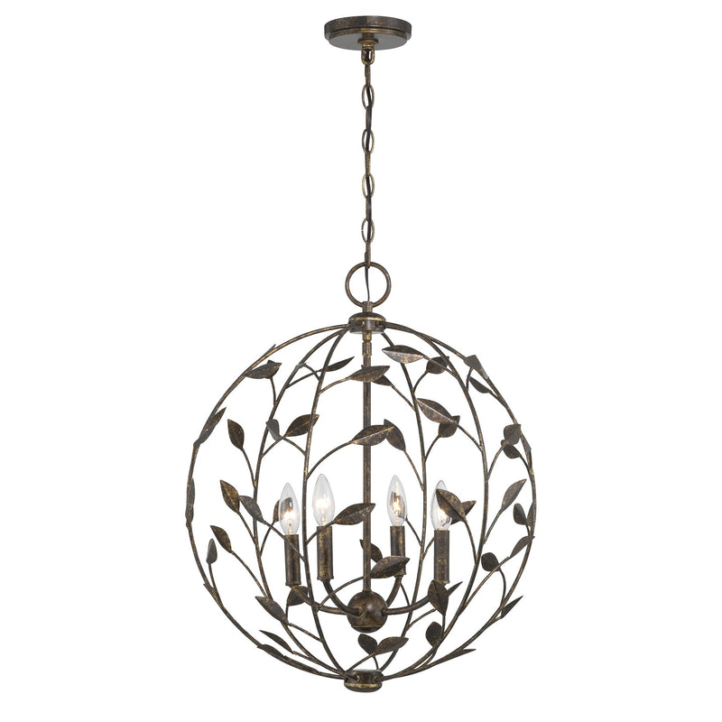 Savoy House 7-6704-4-334 Four Light Pendant, Enchanted Bronze (4)