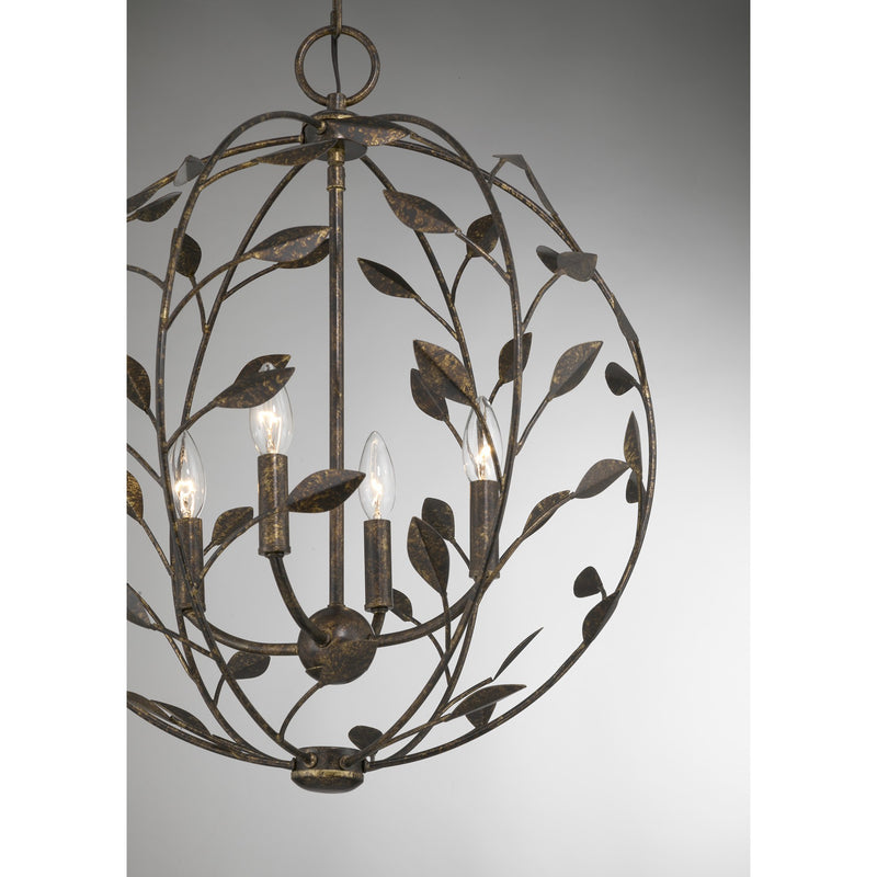 Savoy House 7-6704-4-334 Four Light Pendant, Enchanted Bronze (5)