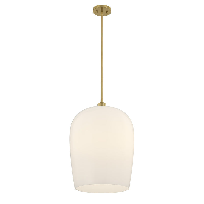 Savoy House 7-7209-1-322 One Light Pendant, Warm Brass (3)