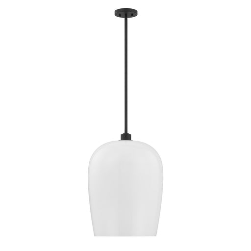 Savoy House 7-7209-1-89 One Light Pendant, Matte Black (2)
