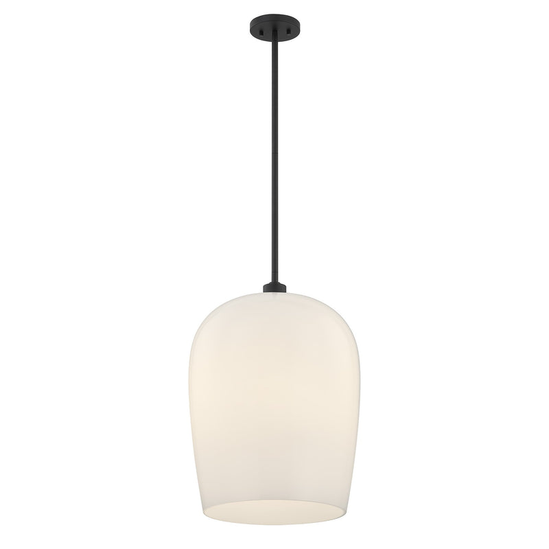 Savoy House 7-7209-1-89 One Light Pendant, Matte Black (3)