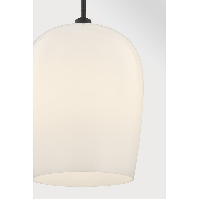 Savoy House 7-7209-1-89 One Light Pendant, Matte Black (6)