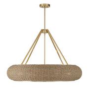 Savoy House 7-8301-6-322 Six Light Pendant, Warm Brass (5)