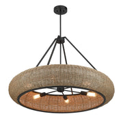 Savoy House 7-8301-6-89 Six Light Pendant, Matte Black (4)