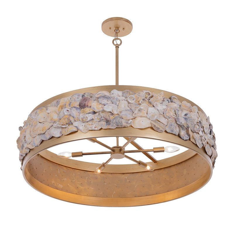 Savoy House 7-8400-6-342 Six Light Pendant, Chandon (5)