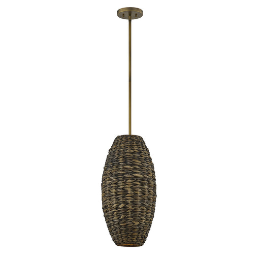 Savoy House 7-8416-1-220 One Light Pendant, Riviera Brass (2)