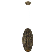 Savoy House 7-8416-1-220 One Light Pendant, Riviera Brass (3)