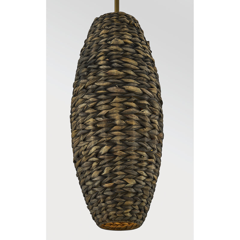 Savoy House 7-8416-1-220 One Light Pendant, Riviera Brass (5)