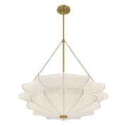 Savoy House 7-9153-3-322 Three Light Pendant, Warm Brass (4)