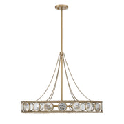 Savoy House 7-9380-6-338 Six Light Pendant, Opulent Gold (2)