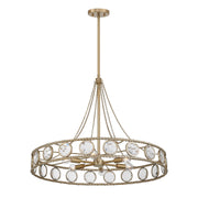 Savoy House 7-9380-6-338 Six Light Pendant, Opulent Gold (5)
