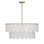 Savoy House 7-9800-10-127 Ten Light Pendant, Noble Brass (2)