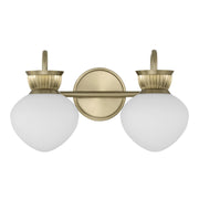 Savoy House 8-1028-2-127 Two Light Bathroom Vanity, Noble Brass (2)