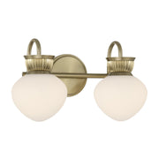 Savoy House 8-1028-2-127 Two Light Bathroom Vanity, Noble Brass (3)